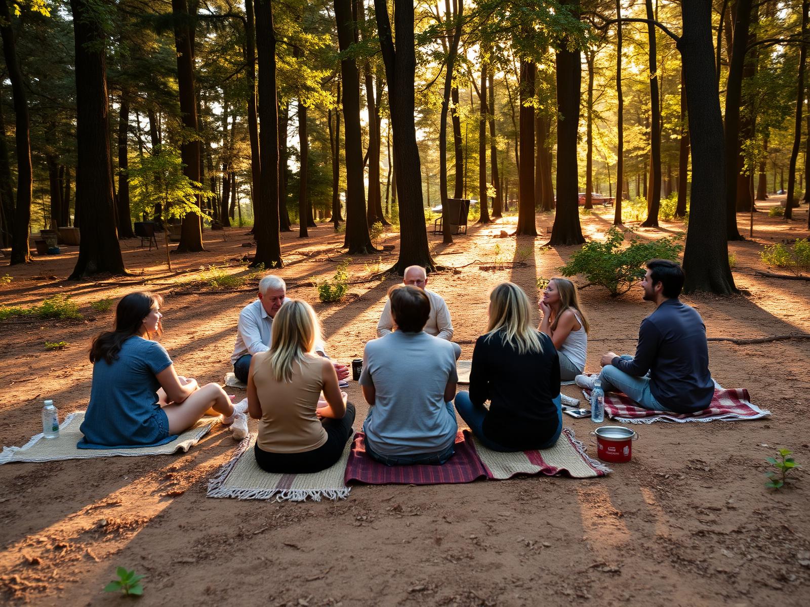 Others: Come together. Circles, gatherings, retreats.
